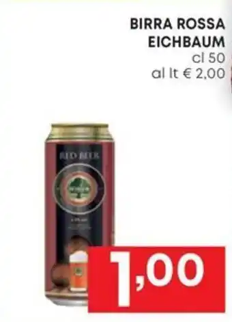 Pam BIRRA ROSSA EICHBAUM cl 50 offerta