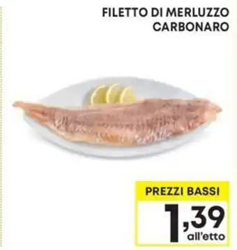 Pam FILETTO DI MERLUZZO CARBONARO offerta