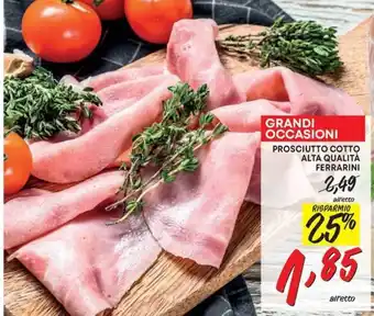 Pam PROSCIUTTO COTTO ALTA QUALITÀ FERRARINI offerta