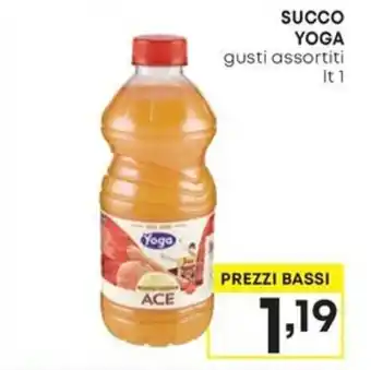 Pam SUCCO YOGA gusti assortiti lt 1 offerta