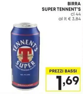 Pam BIRRA SUPER TENNENT'S cl 44 offerta