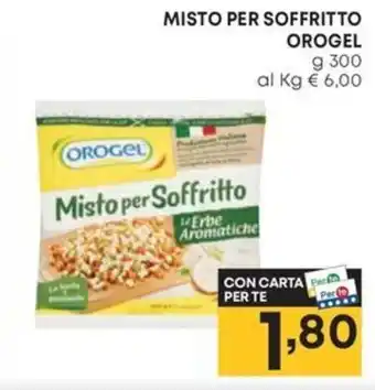 Pam MISTO PER SOFFRITTO OROGEL g 300 offerta