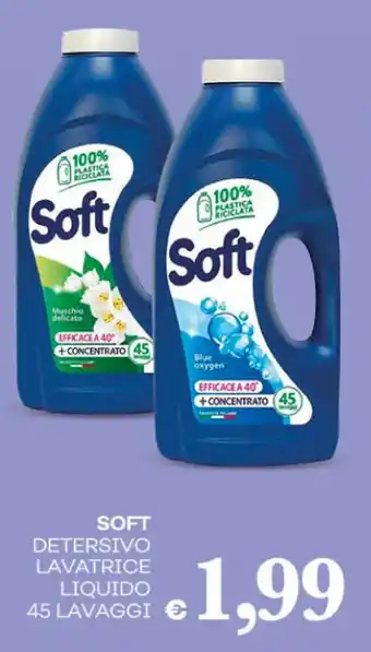 Pilato SOFT DETERSIVO LAVATRICE LIQUIDO 45 LAVAGGI offerta