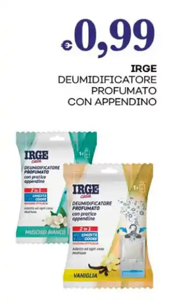 Pilato IRGE DEUMIDIFICATORE PROFUMATO CON APPENDINO offerta