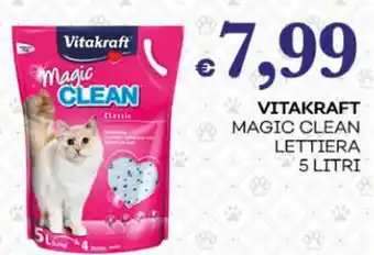 VITAKRAFT MAGIC CLEAN LETTIERA 5 LITRI
