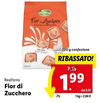 Lidl Realforno Fior di Zucchero offerta