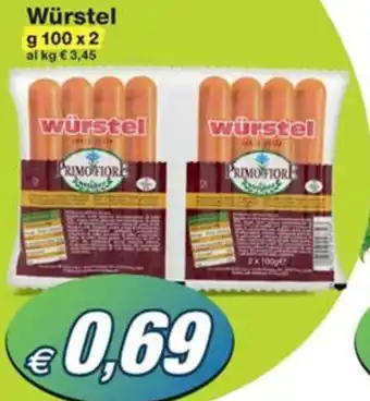 Prix Quality Würstel g 100 x 2 offerta