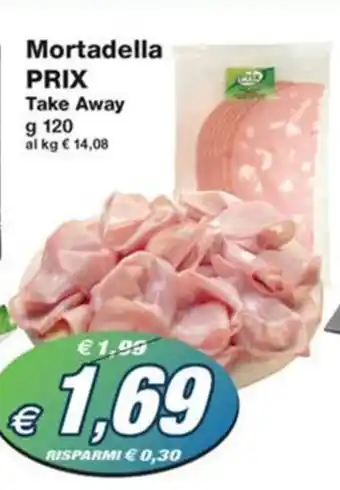 Prix Quality Mortadella PRIX Take Away g 120 offerta