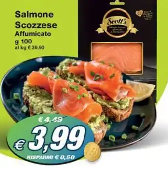 Prix Quality Salmone Scozzese Affumicato g 100 offerta