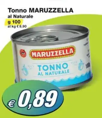 Prix Quality Tonno MARUZZELLA al Naturale g 100 offerta