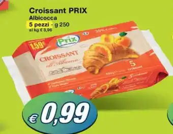 Prix Quality Croissant PRIX Albicocca 5 pezzi - g 250 offerta