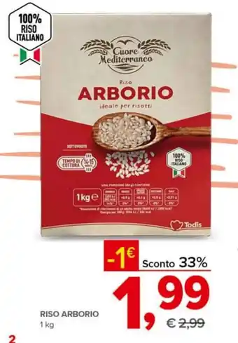 RISO ARBORIO 1 kg
