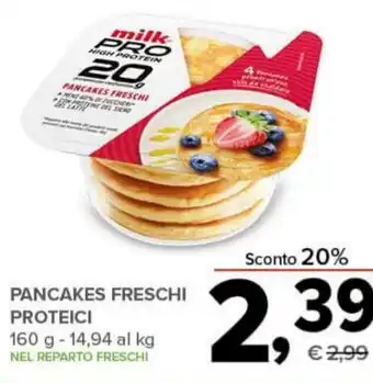 PANCAKES FRESCHI PROTEICI 160 g