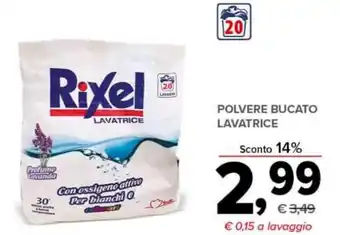 Todis POLVERE BUCATO LAVATRICE offerta