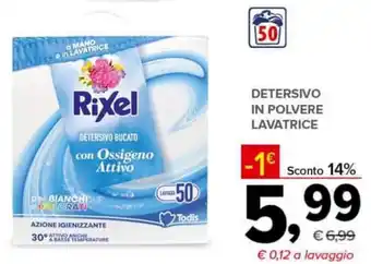 Todis DETERSIVO IN POLVERE LAVATRICE offerta