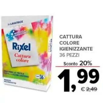 Todis CATTURA COLORE IGIENIZZANTE 36 PEZZI offerta