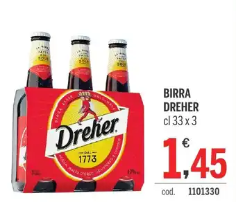 Elefante Cash & Carry BIRRA DREHER cl 33 x 3 offerta