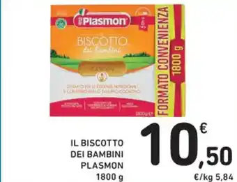 Spazio Conad IL BISCOTTO DEI BAMBINI PLASMON 1800 g offerta