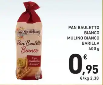 Spazio Conad PAN BAULETTO BIANCO MULINO BIANCO BARILLA 400 g offerta
