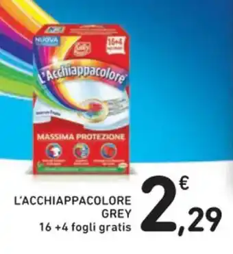 Spazio Conad L'Acchiappacolore GREY 16 +4 fogli gratis offerta
