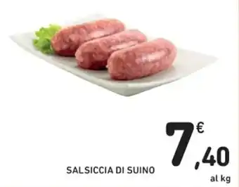 Spazio Conad SALSICCIA DI SUINO offerta