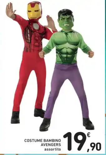 COSTUME BAMBINO AVENGERS assortito