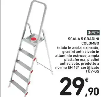 Spazio Conad SCALA 5 GRADINI COLOMBO offerta