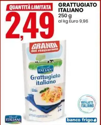 Eurospin GRATTUGIATO ITALIANO 250 g offerta