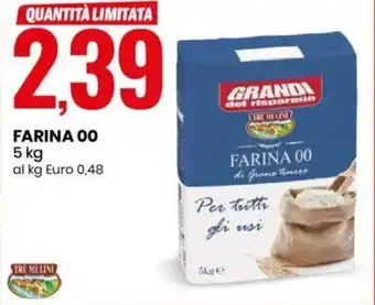 Eurospin FARINA 00 5 kg offerta