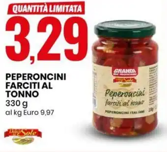 Eurospin PEPERONCINI FARCITI AL TONNO 330 g offerta