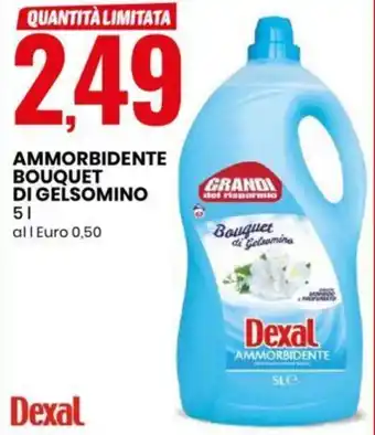 Eurospin AMMORBIDENTE BOUQUET DI GELSOMINO 5 l Dexal offerta