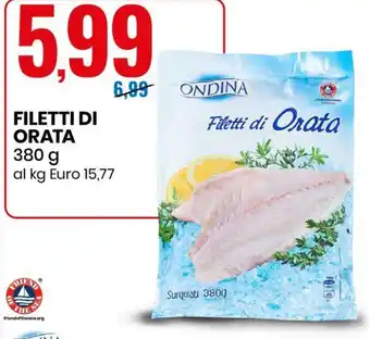 Eurospin FILETTI DI ORATA 380 g offerta