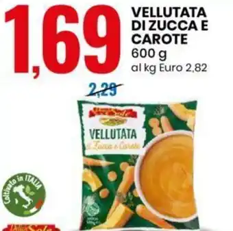 Eurospin VELLUTATA DI ZUCCA E CAROTE 600 g offerta