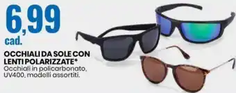 Eurospin OCCHIALI DA SOLE CON LENTI POLARIZZATE offerta
