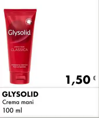 Iper Tosano GLYSOLID Crema mani 100 ml offerta