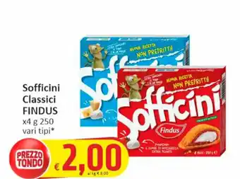 Paghi Poco Sofficini Classici FINDUS x4 g 250 vari tipi offerta