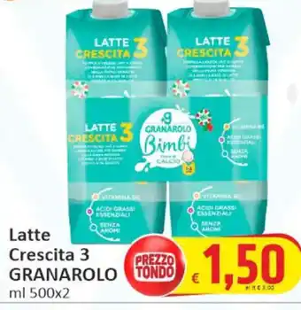 Paghi Poco Latte Crescita 3 GRANAROLO ml 500x2 offerta