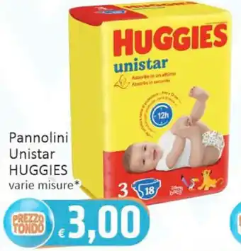 Paghi Poco Pannolini Unistar HUGGIES offerta