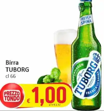 Paghi Poco Birra TUBORG cl 66 offerta