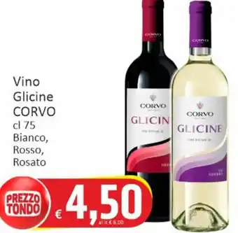 Paghi Poco Vino Glicine CORVO cl 75 Bianco, Rosso, Rosato offerta