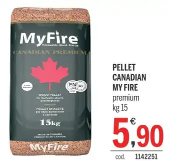 PELLET CANADIAN MY FIRE premium kg 15