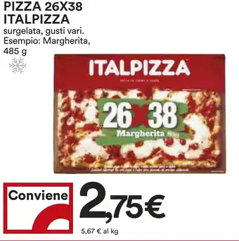 Coop PIZZA 26X38 ITALPIZZA 485 g offerta