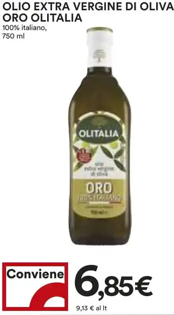 Coop OLIO EXTRA VERGINE DI OLIVA BISCOTTI OREO ORO OLITALIA 750 ml offerta