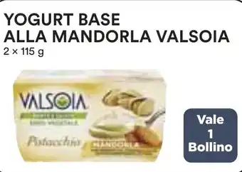 Coop YOGURT BASE ALLA MANDORLA VALSOIA 2 x 115 g offerta