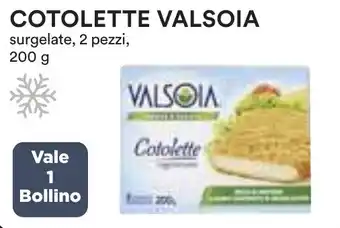 Coop COTOLETTE VALSOIA surgelate, 2 pezzi, 200 g offerta