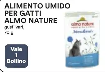 Coop ALIMENTO UMIDO PER GATTI ALMO NATURE gusti vari, 70 g offerta