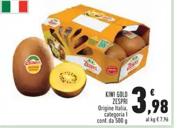 Conad Superstore KIWI GOLD ZESPRI conf. da 500 g offerta