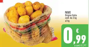 Conad Superstore PATATE offerta