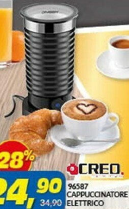 Risparmio Casa Creo 96587 Cappuccinatore Elettrico offerta