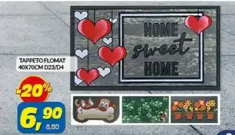 Risparmio Casa Tappeto Flomat 40x70cm offerta